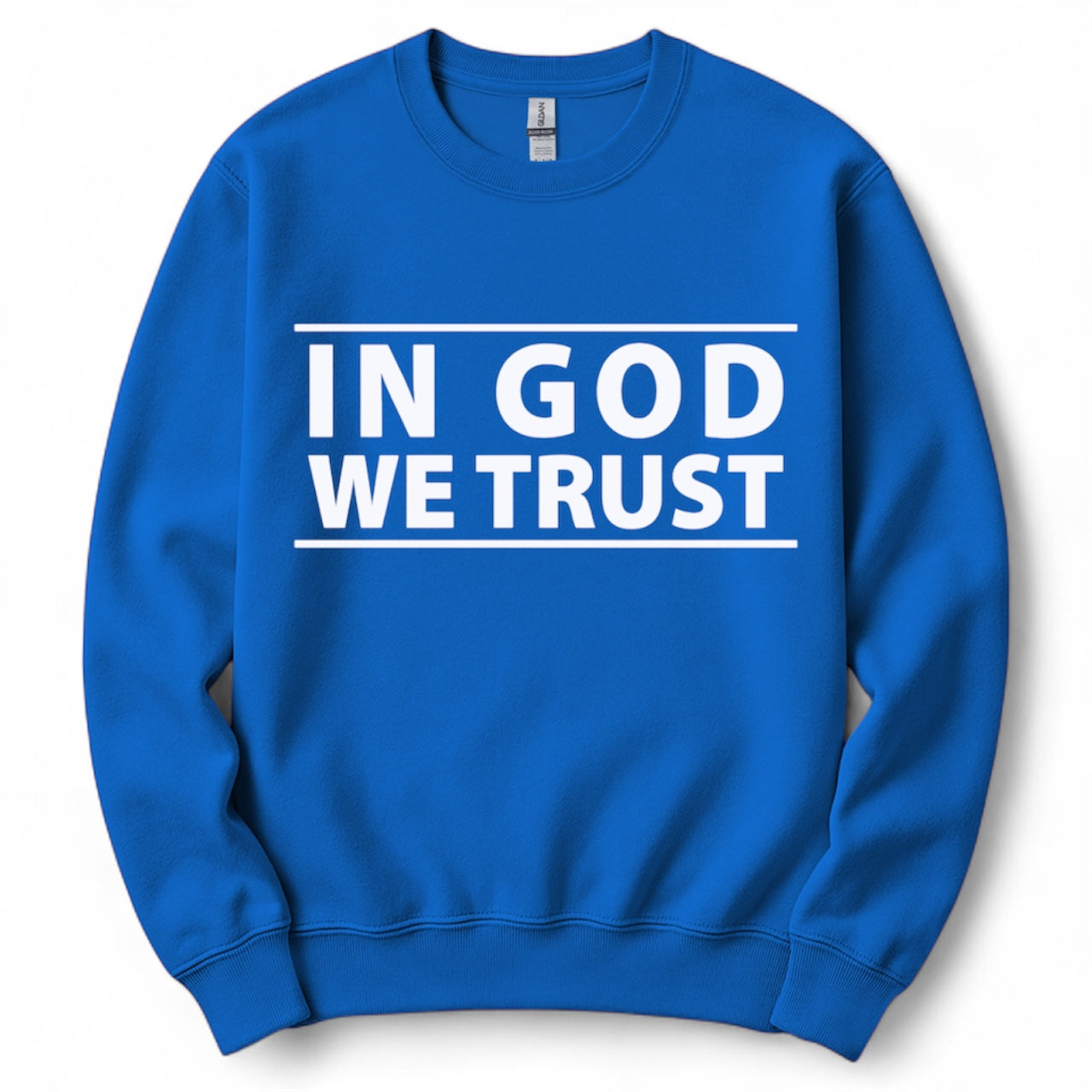 In GOD we trust sweather